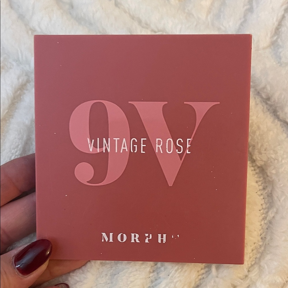 Morphe 9V Vintage Rose Eyeshadow Palette - Rose Hues
